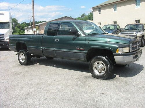 01 dodge ram 2500 larimie slt 4x4 quad 5.9 cummins ho 6 speed western no rust