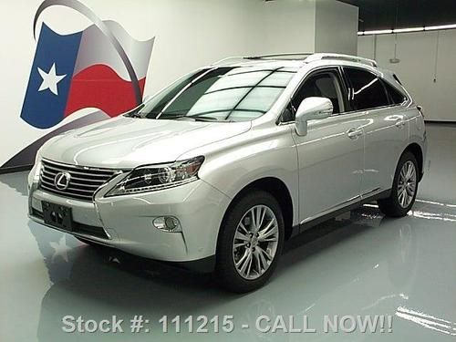 2013 lexus rx350 premium sunroof nav climate leather 4k texas direct auto