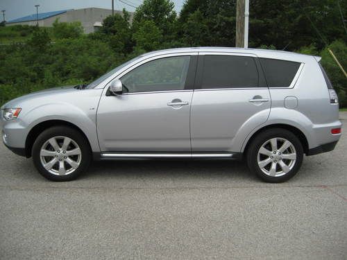 2012 mitsubishi outlander gt v6 awd sport utility 4-door 3.0l