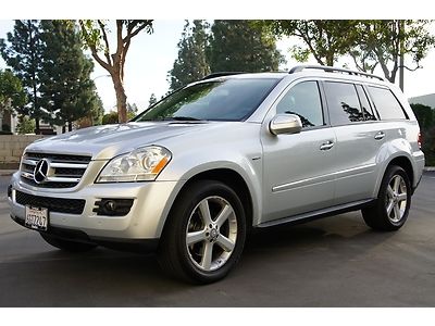 2009 mercedes gl320 4matic bluetec diesel 3rd row dvd navi i-pod paddle shft