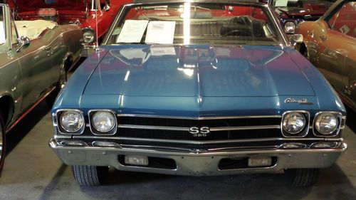 1969 Chevrolet Chevelle SS396 4 SPEED Convertible -FRAME OFF RESTORED 396 350 Hp, US $44,995.00, image 8