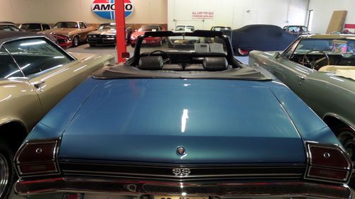 1969 Chevrolet Chevelle SS396 4 SPEED Convertible -FRAME OFF RESTORED 396 350 Hp, US $44,995.00, image 16