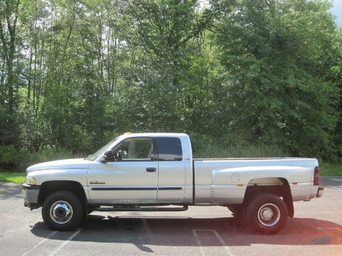 2001 dodge ram 3500 cummins diesel dually 4x4 runs great no reserve auction