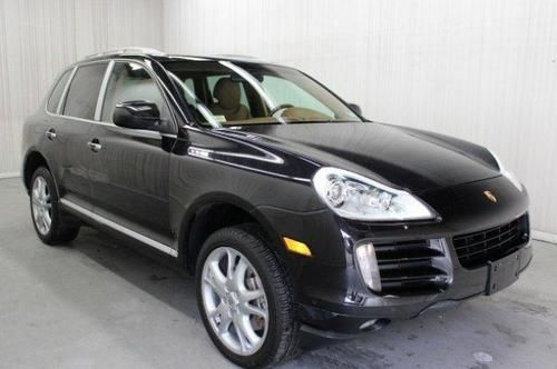 Porsche cayenne s leather navigation heated seats moon roof black
