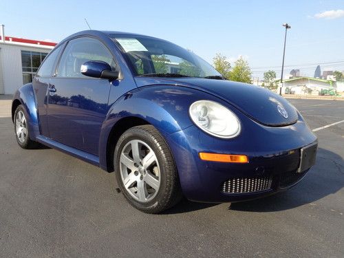 06 vw beetle-new tdi turbo diesel leather moonroof aluminum wheels runs great