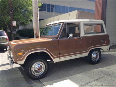 Early bronc0 ranger uncut original 302 v8 manual stock ps air conditioning  a/c