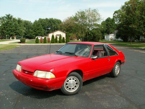 1991 Ford Mustang LX Hatchback. Great Gas Saver/ N/R Auction Starts At $199, image 3