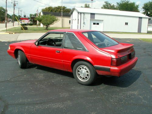 1991 Ford Mustang LX Hatchback. Great Gas Saver/ N/R Auction Starts At $199, image 4