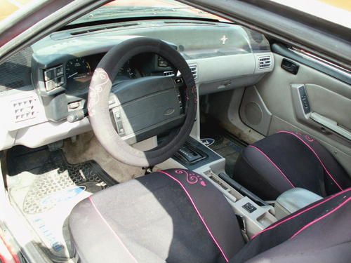 1991 Ford Mustang LX Hatchback. Great Gas Saver/ N/R Auction Starts At $199, image 7