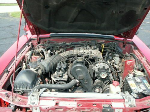 1991 Ford Mustang LX Hatchback. Great Gas Saver/ N/R Auction Starts At $199, image 12