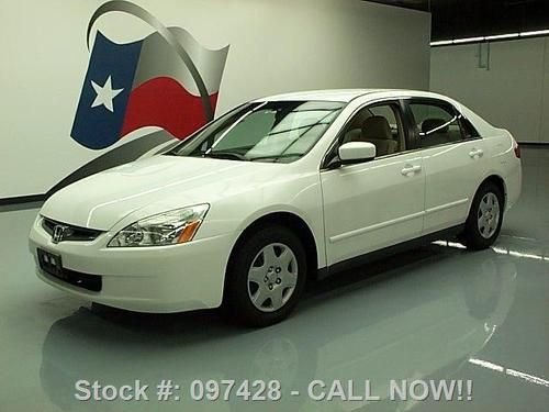 2005 honda accord lx sedan automatic cruise ctrl 46k mi texas direct auto