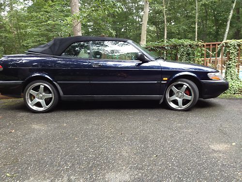 1998 saab se turbo5-speed convertible low miles