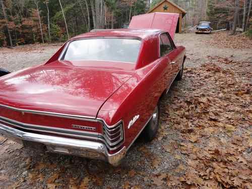 1967 CHEVROLET CHEVELLE MALIBU 2DR SPORT CPE GD CND GA CAR DRY! RUNS DRIVES WELL, US $18,750.00, image 3