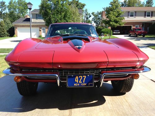 1967 corvette coupebloomington gold certificate chapter and regional top flight