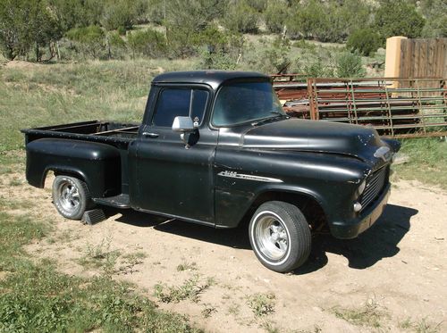 1955 chevrolet 3100 series apache 1/2 ton shortbed pickup