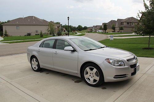 2009 chevrolet malibu lt w/ 2lt sedan 4-door 3.6l v6 dohc no reserve, 1 owner