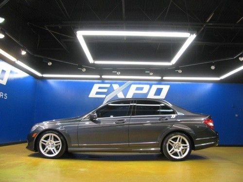 Mercedes-benz c300 sport 7 speed automatic 18 inch wheels moonroof cd auxiliary