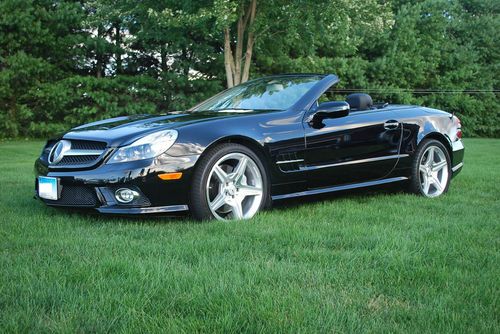 2009 mercedes-benz sl550 base convertible 2-door 5.5l