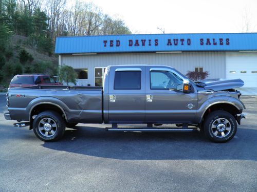 Wrecked damaged salvage repairable project crew-cab 6.7 powerstroke diesel 4x4