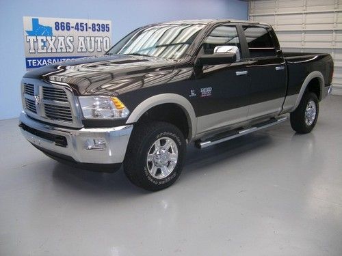 We finance!!  2010 dodge ram 2500 laramie 4x4 diesel nav heated seats texas auto