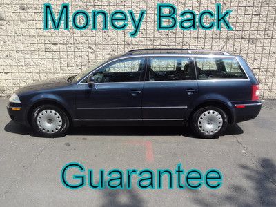 Volkswagen passat wagon gl tdi diesel turbo leather automatic cd no reserve