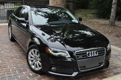 2012 audi a4 quattro ,awd/leather/heated/moonroof/2.0 l/turbo/rebuilt/no reserve