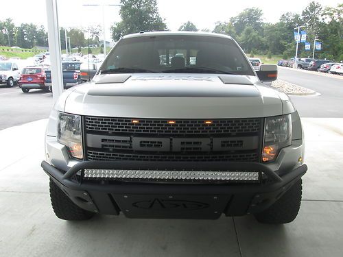 2011 ford f-150 svt raptor crew cab pickup 4-door 6.2l