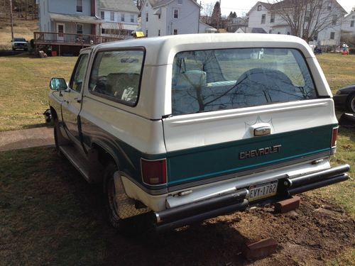 1977 Chevrolet K5 Blazer Custom Deluxe Sport Utility 2-Door 5.7L, image 6