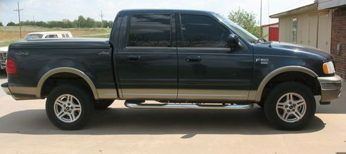 2001 ford f-150 lariat 4x4 crew cab 139"