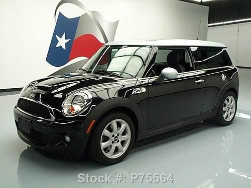 2010 mini cooper clubman s 6-speed pano sunroof nav 15k texas direct auto