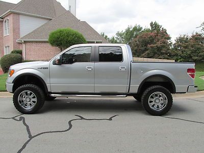 2010 ford f150 fx 4wd 1-owner liftkit sunroof leather nav 35" tires