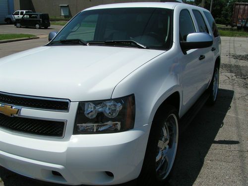 2007 chevrolet tahoe ls sport utility 4-door 5.3l  police pursuit package