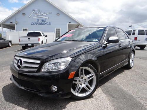 2008 mercedes-benz c-class 3.0l sport amg wheels bluetooth sunroof c300