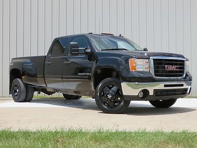 08 gmc sierra 3500 sle (6.6) duramax 6spd allison 4x4 lwb aux. tank goose-neck !