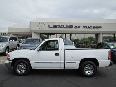 2002 white 4.8l v8 automatic miles:63k regular cab pickup truck