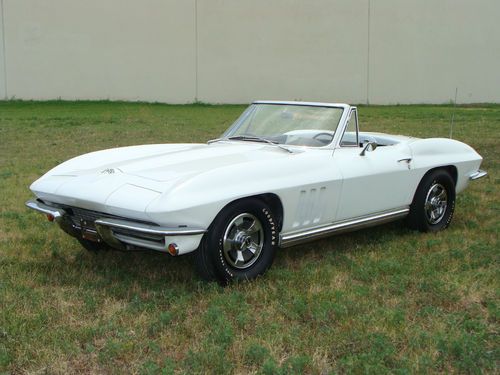 1965 chevrolet corvette roadster.