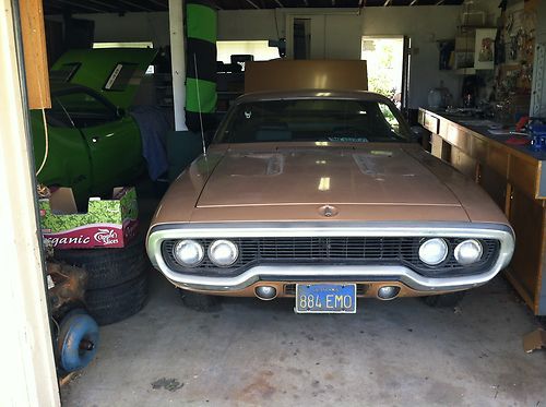 1971 plymouth roadrunner base 6.3l