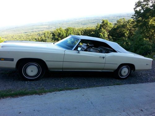 1976 cadillac eldorado base convertible 2-door 8.2l