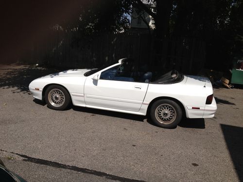 1989 mazda rx-7 convertible project or parts runs/drives