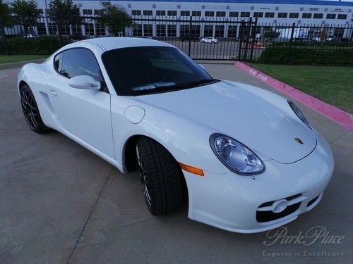 Superb 2008 cayman s preferred plus 6-speed carrera white l@@k!!