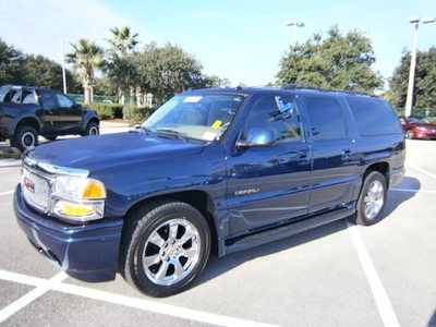 2005 gmc yukon xl denali 6.0l v8 awd leather moonroof dvd clean carfax l@@k