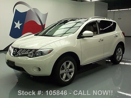 2009 nissan murano premium pano sunroof rear cam 56k mi texas direct auto
