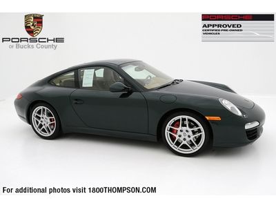 Porsche racing green!! pdk, sport chrono, bose, porsche cpo, 997, c2s, bluetooth