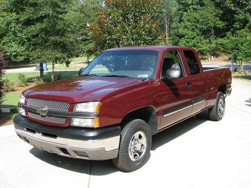 2003 chevrolet silverado 1500 ls extended cab pickup 4-door 4.8l