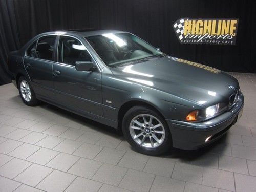 2003 bmw 525i 5-speed manual, 189hp 2.5, premium &amp; cold pkgs, *only 54k miles*