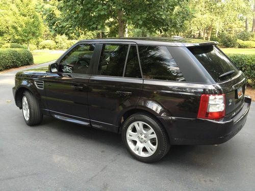 2009 land rover range rover sport hse sport utility 4-door 4.4l