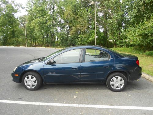 2001 plymouth neon lx sedan 4-door 2.0l