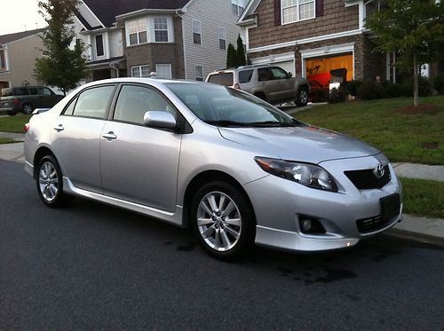 2010 toyota corolla s sedan 4-door 1.8l auto 45k miles