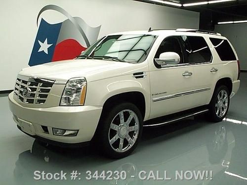 2007 cadillac escalade sunroof nav rear cam dvd 73k mi texas direct auto