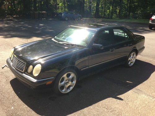 1998 mercedes-benz e300 turbodiesel black brabus rims 3.0l 6 cyl